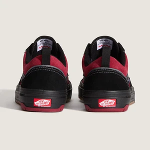 Tênis Vans Old Skool Skate Wafflecup Black Red 3