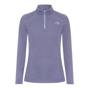 Fleece The North Face Feminino Glacier 1/4 Zip Roxo 1