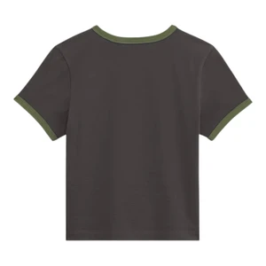 Camiseta Vans Feminina Circle V Ss Faded Black 5
