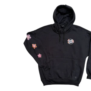 Moletom Santa Cruz Feminino Oversized Blooming Preto 2