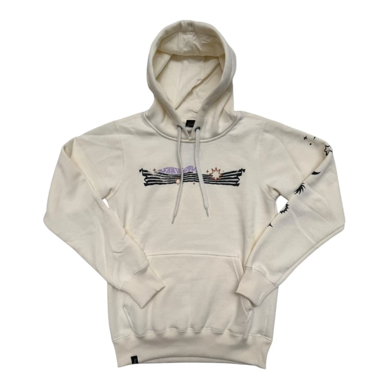 MOLETOM SANTA CRUZ FEMININO SPACE WARP BEGE