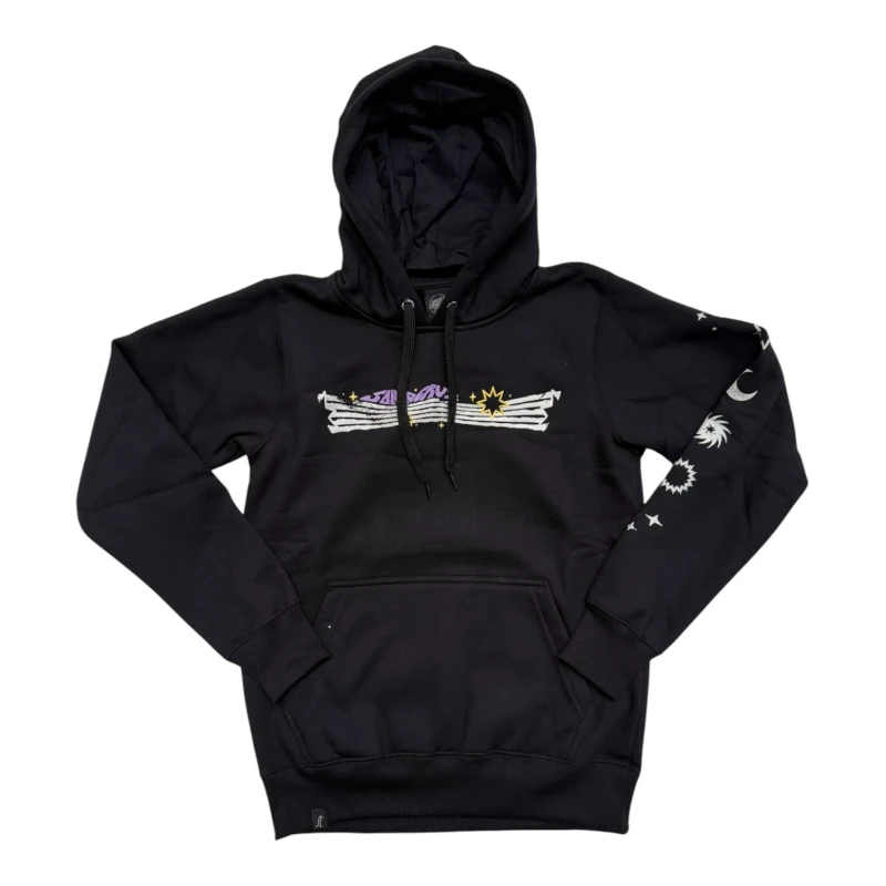 MOLETOM SANTA CRUZ FEMININO SPACE WARP PRETO