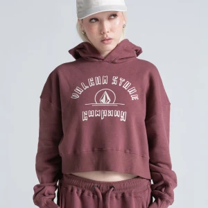 Moletom Volcom Feminino College Bordo 6