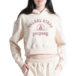 Moletom Volcom Feminino College Off White 1