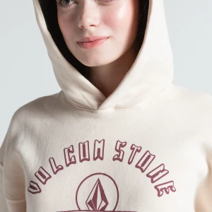 Moletom Volcom Feminino College Off White 4
