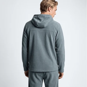 Fleece The North Face Glacier Full Zip Hoodie Cinza 2