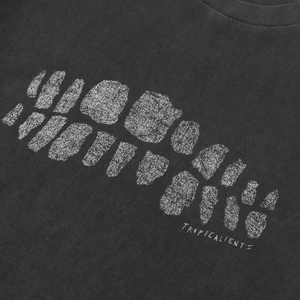 Camiseta Tropicalients Anger Preto Lavado 2