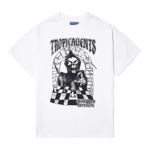 Camiseta Tropicalients Heavy Checkmate Branco Nuvem 1