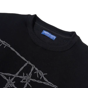 Moletom Tropicalients Crewneck Wire Preto 4