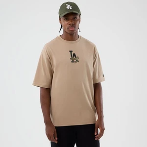 Camiseta New Era Mlb Infill La Dodgers Bege 2