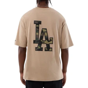 Camiseta New Era Mlb Infill La Dodgers Bege 1