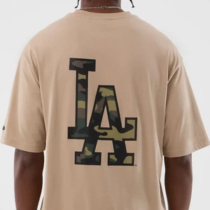Camiseta New Era Mlb Infill La Dodgers Bege 4