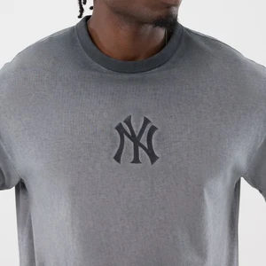 Camiseta New Era Mlb Washed Logo Ny Preto 3
