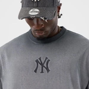 Camiseta New Era Mlb Washed Logo Ny Preto 4