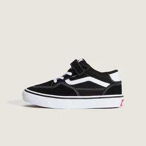 Tênis Vans Infantil Rowan Black White 4