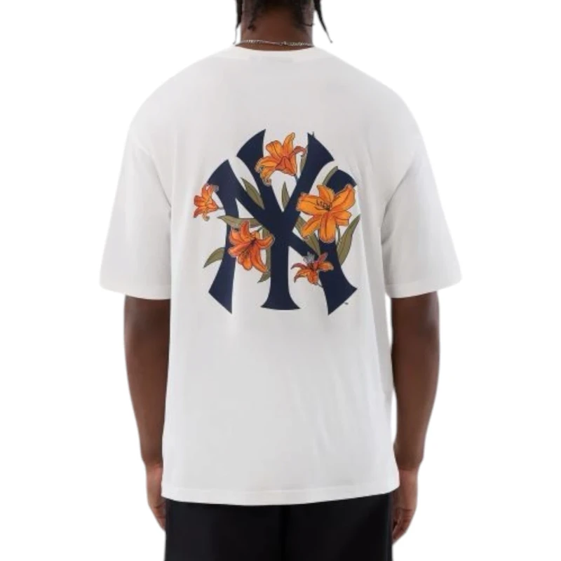 CAMISETA NEW ERA FLORAL NY YANKEES WHITE