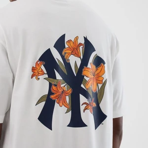 Camiseta New Era Floral Ny Yankees White 4