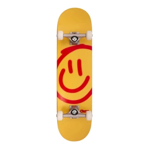 Skate Montado Chaze Iniciante Smile Amarelo 1