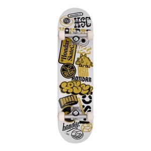 Skate Montado Hondar Iniciante Sticker Amarelo 1
