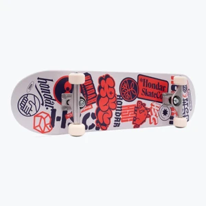 Skate Montado Hondar Iniciante Sticker Laranja 2