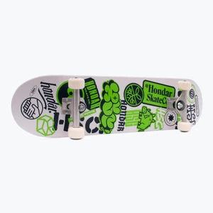 Skate Montado Hondar Iniciante Sticker Verde 2