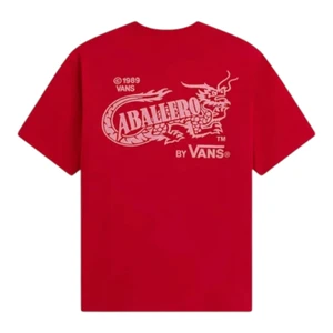 Camiseta Vans Caballero Red 1