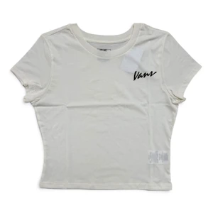 Camiseta Vans Feminina Classic Script Marshmallow 2