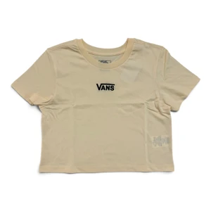 Camiseta Vans Feminina Flying V Crew Crop Almond Crisp 2