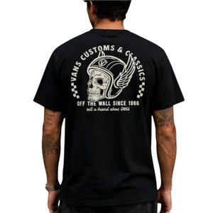 Camiseta Vans Customs And Classics Black 1