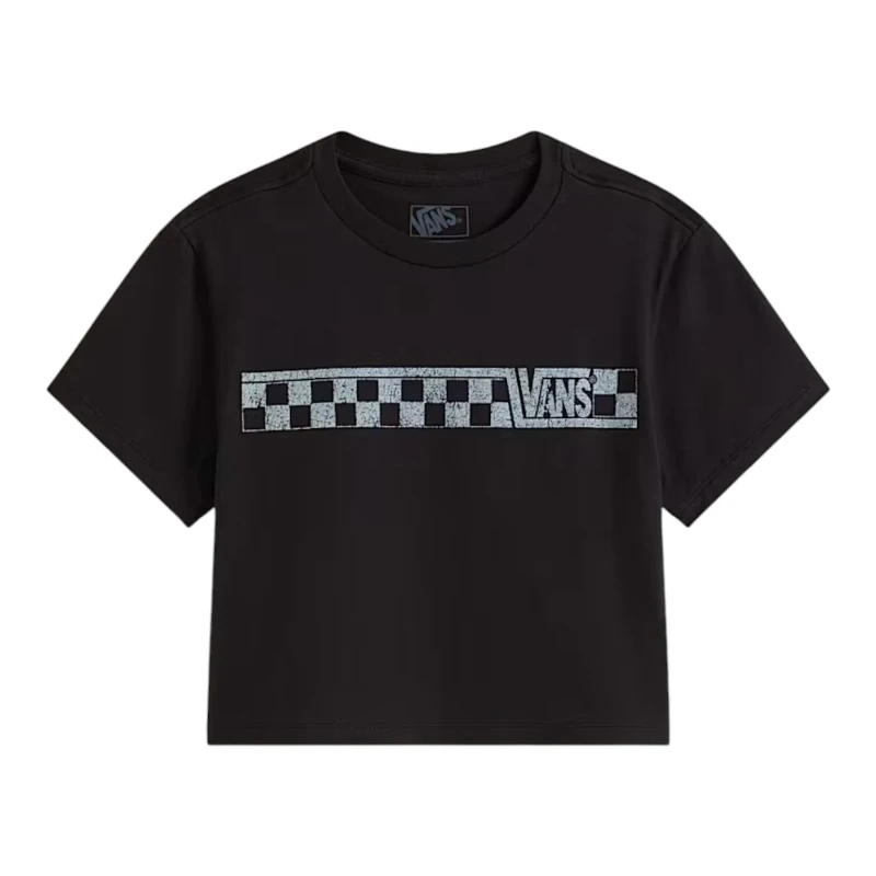 CAMISETA VANS FEMININA HEADSTART BLACK