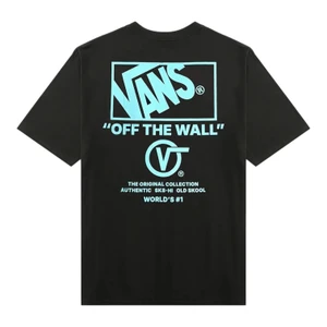 Camiseta Vans Stacked Hi Black Dsty Mint 1