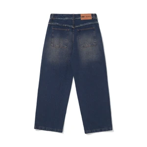 Calça Barra High Jeans Desconstruida Azul 2
