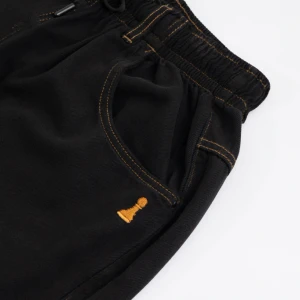 Calça Fate Jeans Carlos Iqui Ff2320 Preta Laranja 3