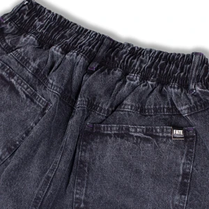 Calça Fate Jeans Ff2211-0 Black Eva 3