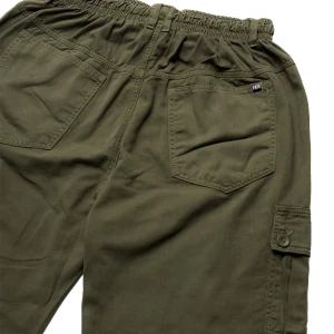 Calça Fate Sarja Cargo Ff2312 Militar 4