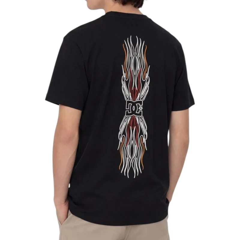 CAMISETA DC BURNT OUT BLACK