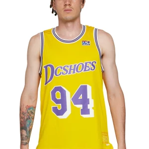 Regata Dc Showtime Jersey Amarelo 4