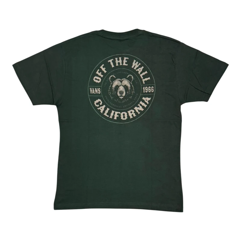 CAMISETA VANS MONARCH OIL GREEN