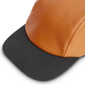 Boné Class 3 Panel Leather Orange Black 32676 3