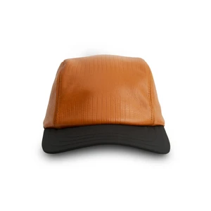 Boné Class 3 Panel Leather Orange Black 32676 1