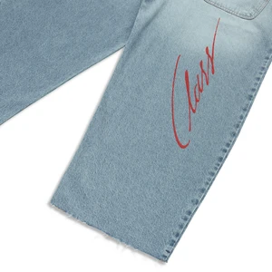 Calça Class Jeans Wide Serigraphy Blue 32666 2