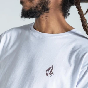 Camiseta Volcom Skidder Branco 2