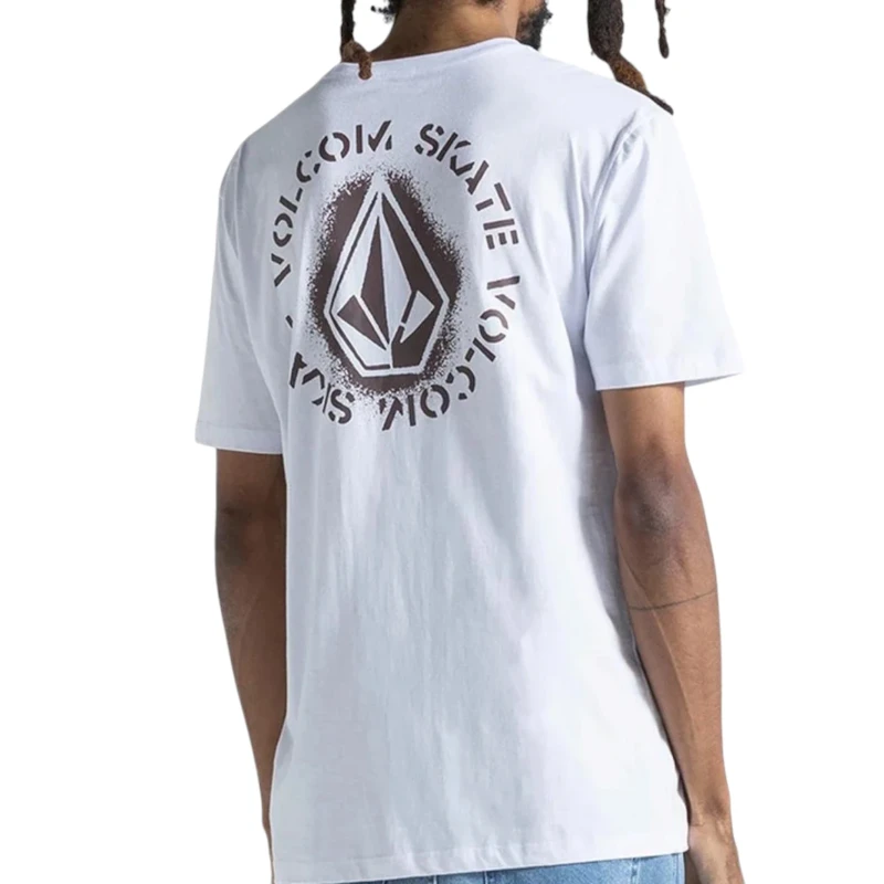 CAMISETA VOLCOM SKIDDER BRANCO