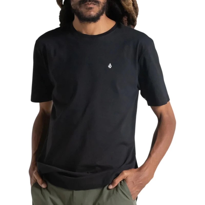 Camiseta Volcom Stone Blanks Preto