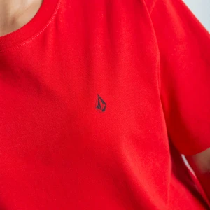 Camiseta Volcom Stone Blanks Vermelho 2