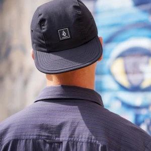 Boné Volcom 3 Panel Lets Go Preto 4