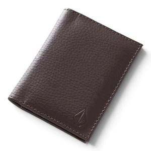 Carteira Volcom Clean Stone Marrom Escuro 1