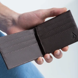 Carteira Volcom Slim Stone Marrom 026 4
