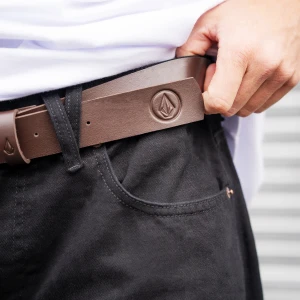 Cinto Volcom Clone Marrom Escuro 5