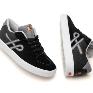 Tênis Öus Emergente Preto Silver Laranja Essencial 5